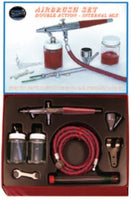 Paasche VL-SET Double Action Siphon Feed Airbrush Set