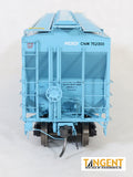 Tangent CNW Ex- ROCK “Blue w/ black CNW” V5 PS4750 Covered Hopper