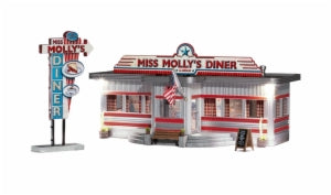 Woodland Scenics Miss Molly's Diner