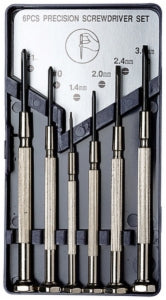 Excel 6 Piece Precision Screwdriver Set