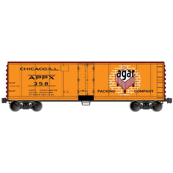 Accurail 8326 – 40′ Steel Reefer Agar Packing (APPX) – HO Scale Kit