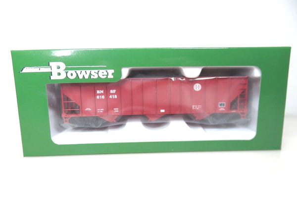 Bowser HO Scale 100-Ton Hopper BNSF Circle Cross #616418