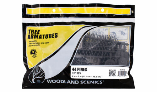 Woodland Scenics Pine Tree Armatures 4-6 in. 44 Count