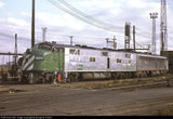 N Scale Burlington Northern Chrome & Green E8 E9 Locomotive Decal Set