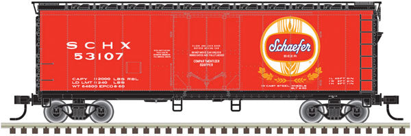 HO Scale Trainman 40' Plug-Door Boxcar - Ready to Run